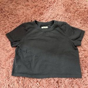 madewell crop top size s